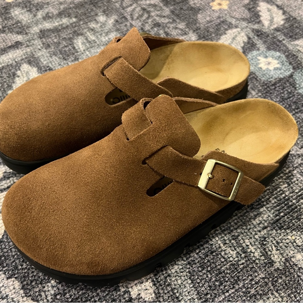 New Birkenstock Papillio chunky Boston clog - Picture 3 of 6